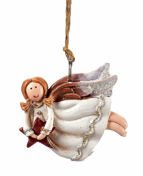 Figurine d'ange avec étoile