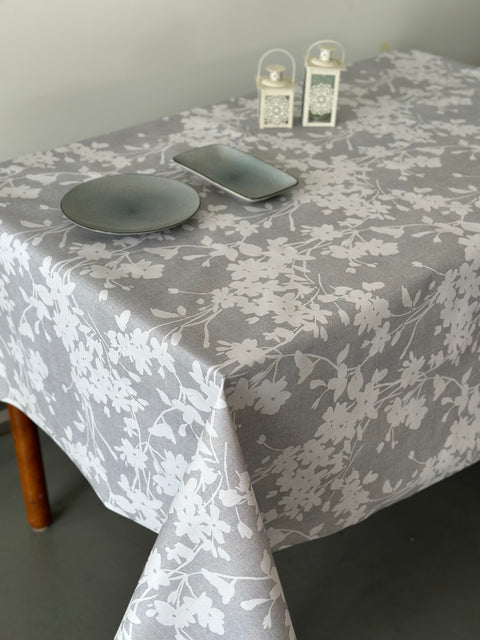 Nappe en vinyle "Amable" grise