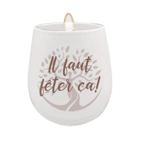 Bougie "Il faut fêter ça!"