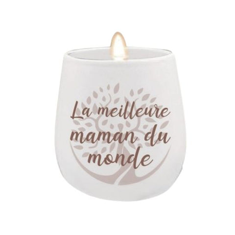 Bougie "Meilleure maman du monde"