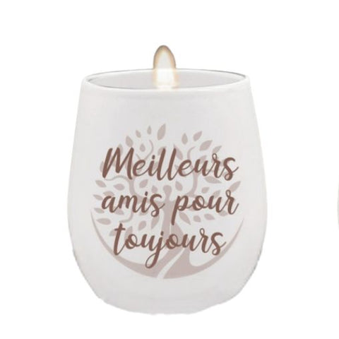 Bougie "Meilleurs amis pour toujours"