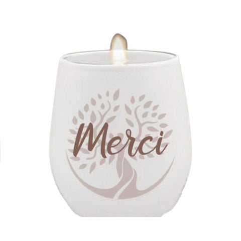 Bougie "Merci"