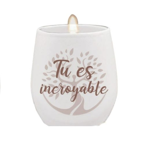 Bougie "Tu es incroyable"