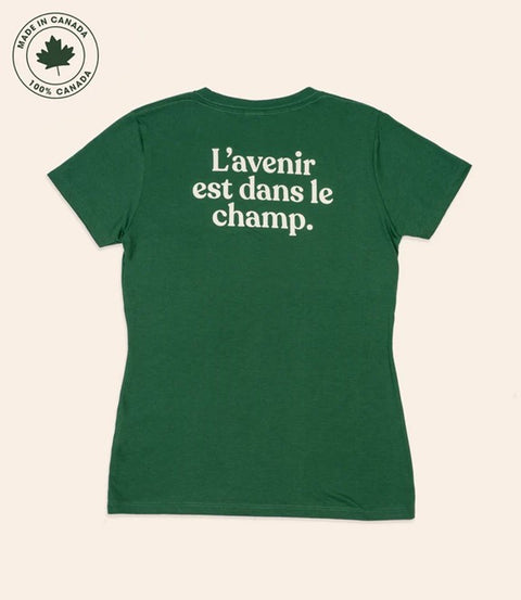 Chandail Mission pour femme vert
