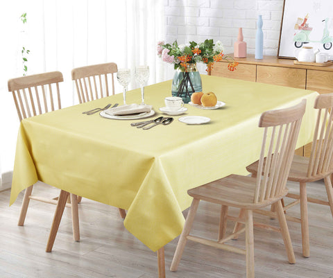 Nappe "Chevron Whisper" jaune