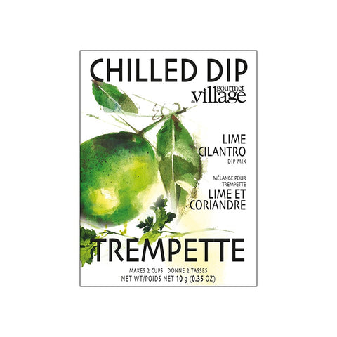 Trempette lime et coriandre