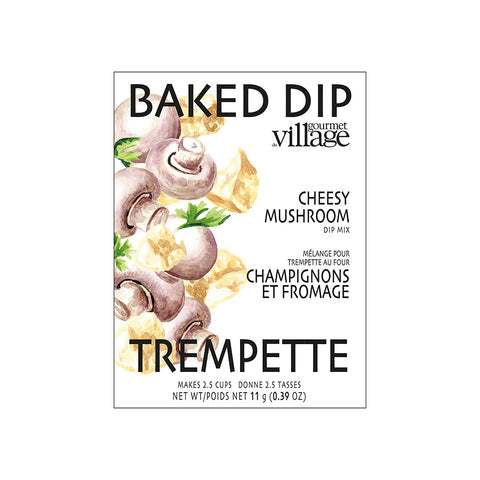 Trempette champignons et fromage