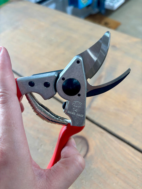 Sécateur ergonomique à une main FELCO 14 - L'excellence Suisse.