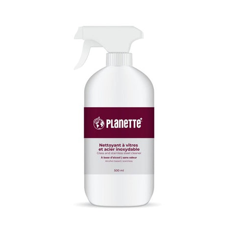 Nettoyant à vitre et acier inoxydable - PLANETTE