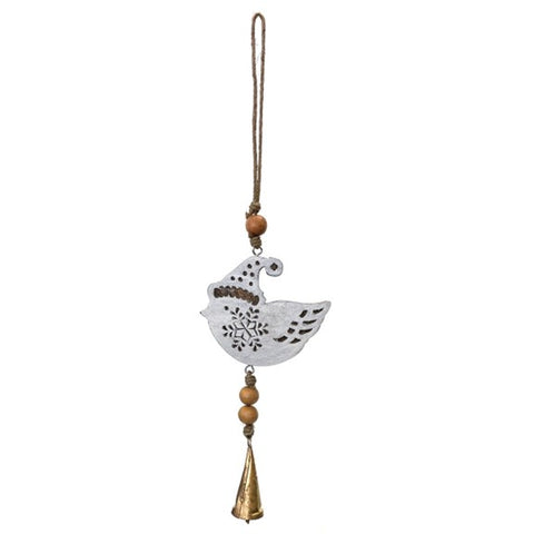 Ornement de cloche oiseau