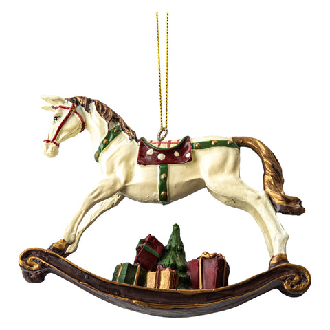 Ornement de cheval à bascule