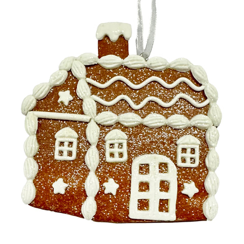 Ornement maison en pain d’épices