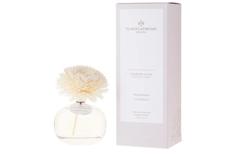 Diffuseur de roseaux "Fleur de coton"