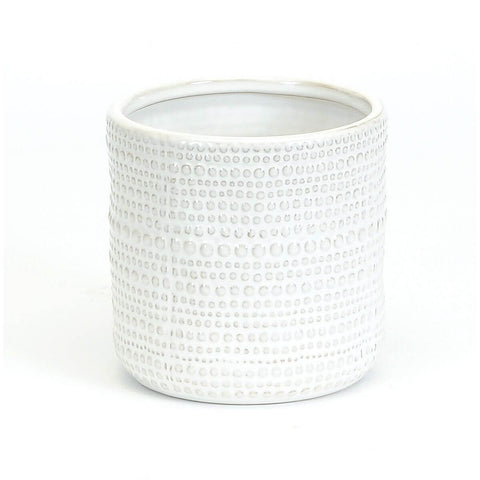 Pot Blanc Texturé
