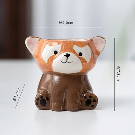 Pot en forme de renard