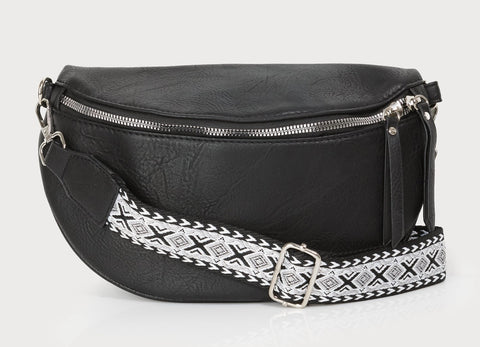 Sac à ceinture imitation cuir