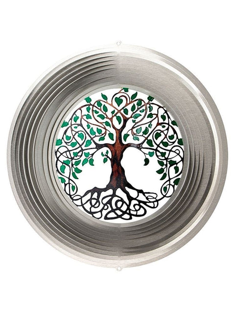 Tourne-vent en acier inoxydable – Arbre de Vie