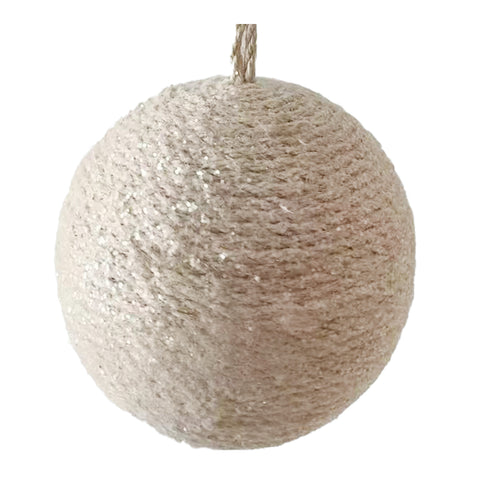 Boule de Noël scintillante