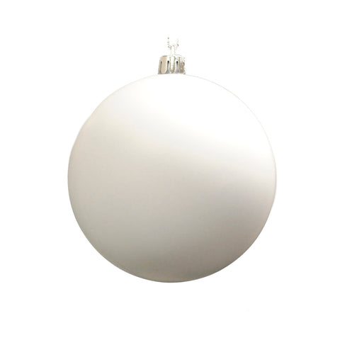 Boule de Noël blanche