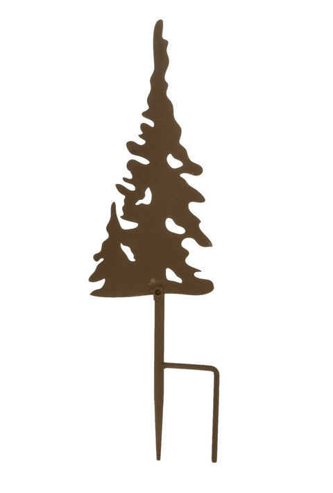 Sapin rustique sur piquet