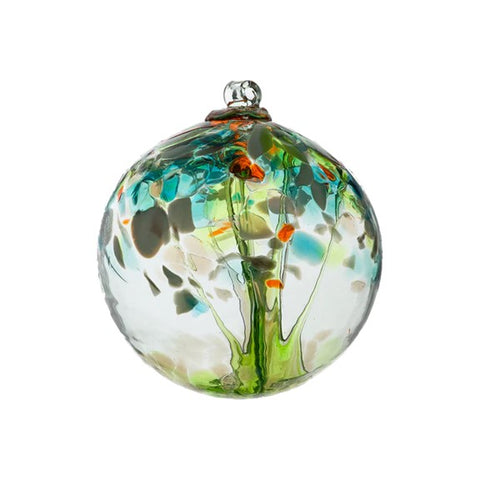 Boule en verre soufflée à arbre enchanté "Renaissance"