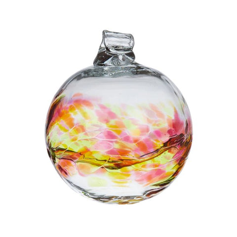 Boule en verre soufflée Anniversaire "Octobre"