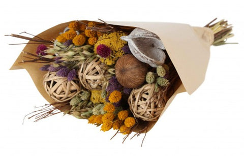 Bouquet séché « Golden Sunrise »
