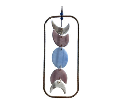 Capteur de lumière Scout – Motif Lune en vitrail