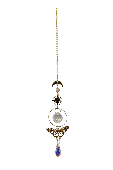 Capteur de soleil papillon décoratif