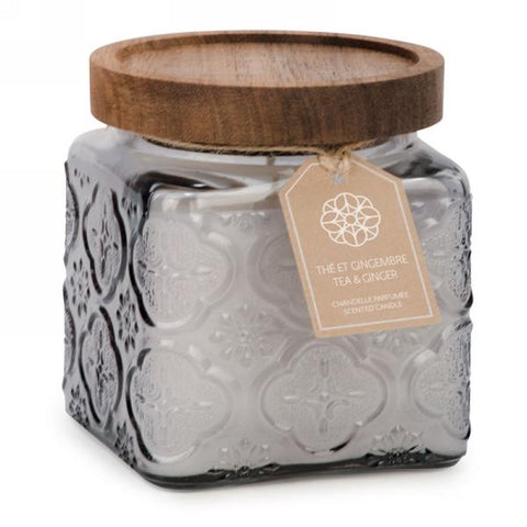 Chandelle parfumée "Thé au gingembre"
