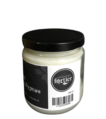 Chandelle "Sapin et eucalyptus" JARDINERIE FORTIER