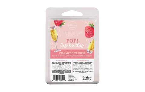 Cube de Soya "Champagne Rosé" - Collection Chantal Lacroix