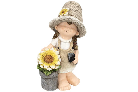 Déco de fillette avec fleur