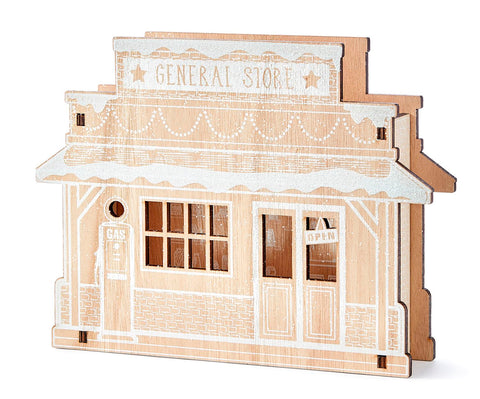 Décoration en bois "Magasin général"