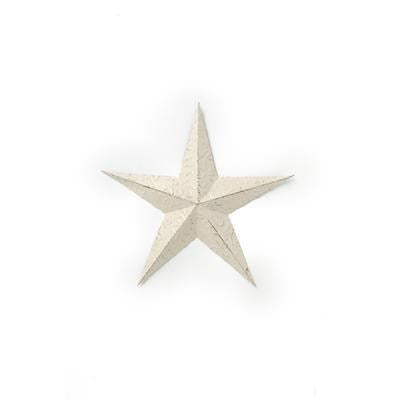 Étoile murale ivoire