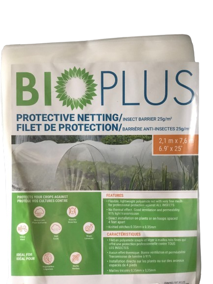 Filet de protection anti-insectes