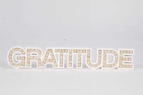 Décoration "GRATITUDE"