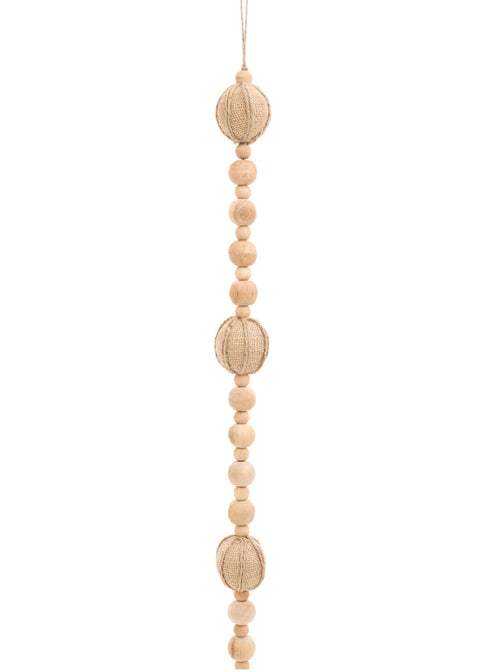 Guirlande en bois