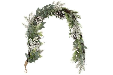 Guirlande de Noël neige et cocottes