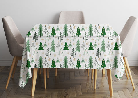 Nappe imprimée "Nature de Noël"
