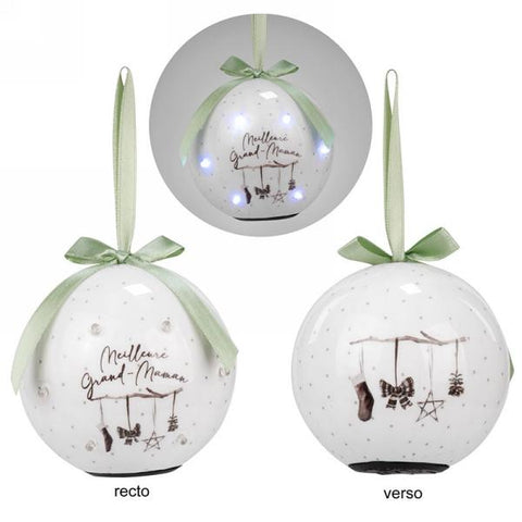 Boule de Noël "Meilleure grand-maman"