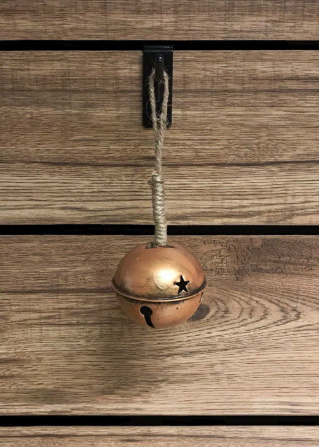 Ornement de clochette or antique