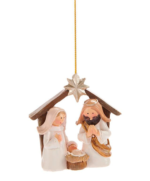 Ornement crèche de Noël