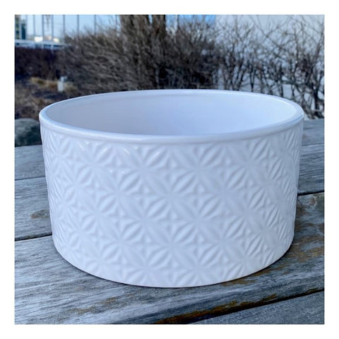 Vase blanc élégant