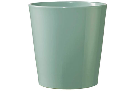 Pot Dallas Breeze bleu glacier lustré