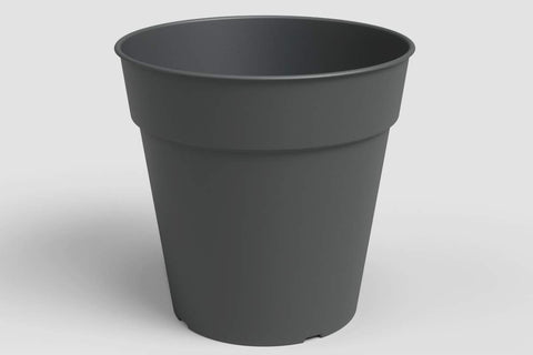 Pot en plastique anthracite Madagascar
