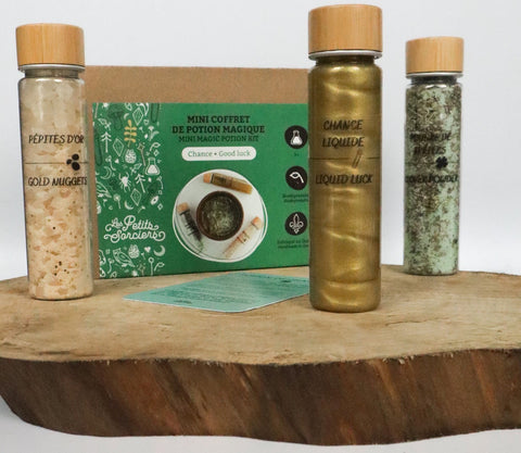 Mini coffret Potion Magique "Potion de chance" LES PETITS SORCIERS