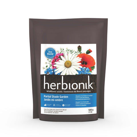 Semences de fleurs sauvages "Jardin mi-ombre" Herbionik