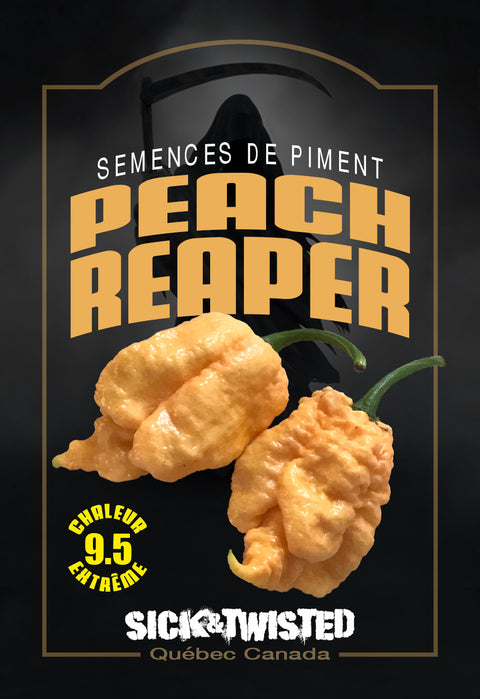 Semence de "Piment Fort Carolina Peach Reaper"