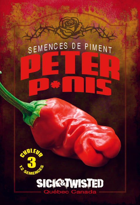 Semence de "Piment Fort Peter P*nis"